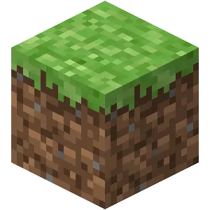 Minecraft Grasblock Symbol auf KeepHodl CityBuild
